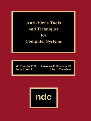 cover image of Anti-Virus Tools and Techniques for Computer
